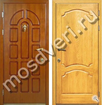 Входная дверь для загородного дома МДД-1108 - купить от производителя Мосдвери Входная дверь для загородного дома МДД-1108