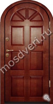 Арочная металлическая дверь ВДА-1166 - купить от производителя Мосдвери Арочная металлическая дверь ВДА-1166