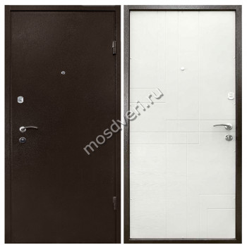 Белая входная дверь в квартиру BVD-16 - купить от производителя Мосдвери Белая входная дверь в квартиру BVD-16