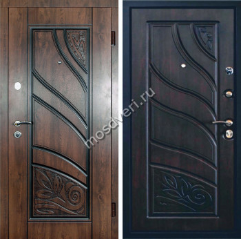 Металлическая уличная утепленная дверь - купить от производителя Мосдвери Металлическая уличная утепленная дверь