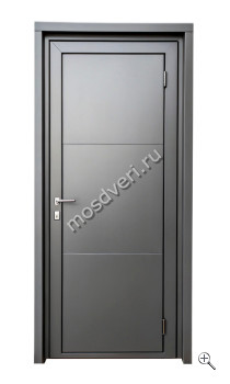 Серая красивая входная металлическая дверь КДД-025 - купить от производителя Мосдвери Серая красивая входная металлическая дверь КДД-025