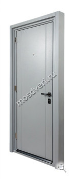 Железная серая дверь в тамбур СДД-006 - купить от производителя Мосдвери Железная серая дверь в тамбур СДД-006