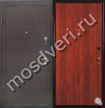 Входная дверь в квартиру с порошковым напылением и ламинатом - купить от производителя Мосдвери Входная дверь в квартиру с порошковым напылением и ламинатом