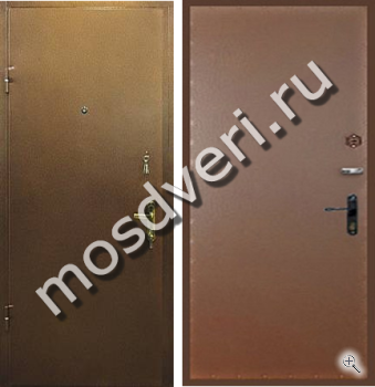 Входная дверь с отделкой порошок и искусственная кожа - купить от производителя Мосдвери Входная дверь с отделкой порошок и искусственная кожа