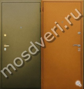 Дверь с шумоизоляцией, порошковый окрас с двух сторон - купить от производителя Мосдвери Дверь с шумоизоляцией, порошковый окрас с двух сторон